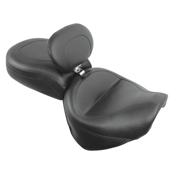 Mustang® - Wide Touring Two-Piece Seat with Driver Backrest