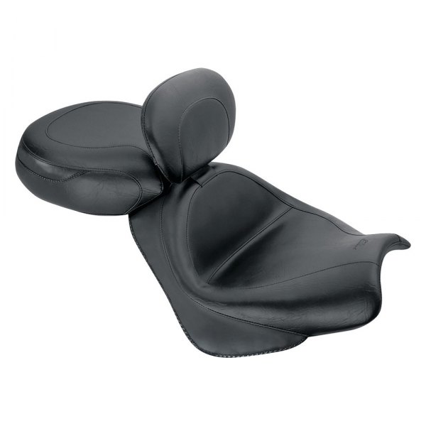 Mustang® - Wide Touring Two-Piece Seat with Driver Backrest
