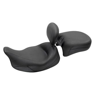 Mustang® - Super Touring Solo Seat with Driver Backrest
