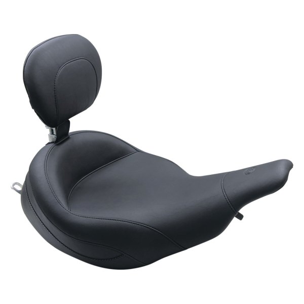Mustang® - Super Touring Solo Seat with Driver Backrest
