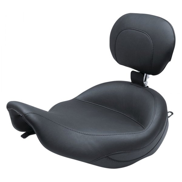 Mustang® - Super Touring Solo Seat with Driver Backrest