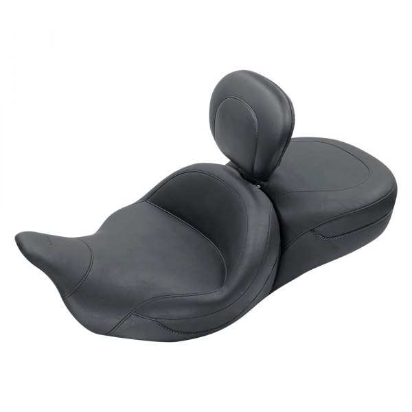 Mustang® - Super Touring One-Piece Seat with Driver Backrest