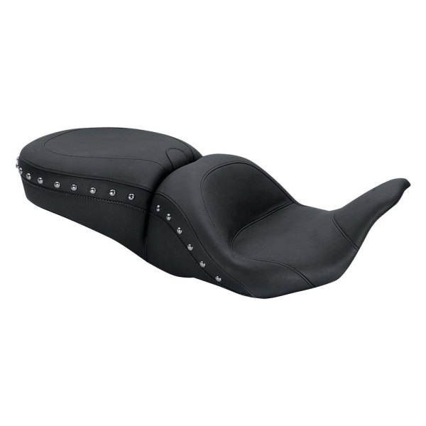Mustang® - Lowdown™ Touring One-Piece Seat with Driver Backrest