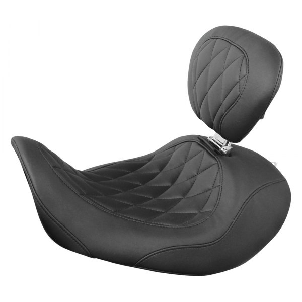 Mustang® - Wide Tripper™ Forward Solo Seat with Driver Backrest