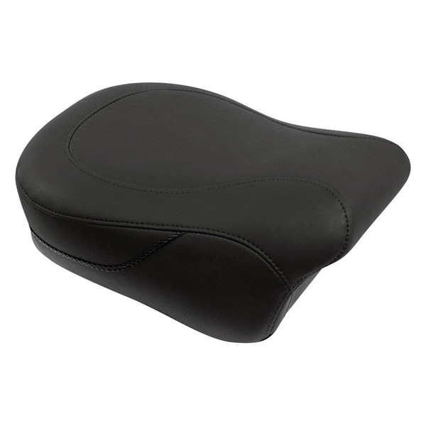 Mustang® 79910 - Lowdown™ Touring Solo Seat with Driver Backrest