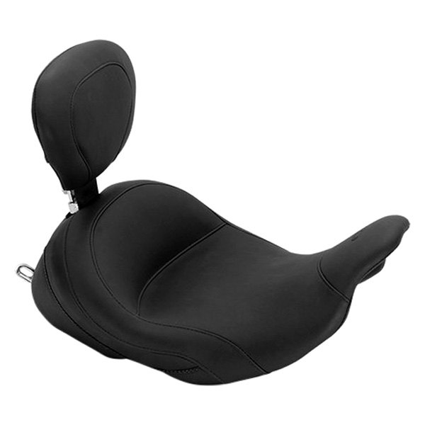 Mustang® - Lowdown™ Touring Solo Seat with Driver Backrest