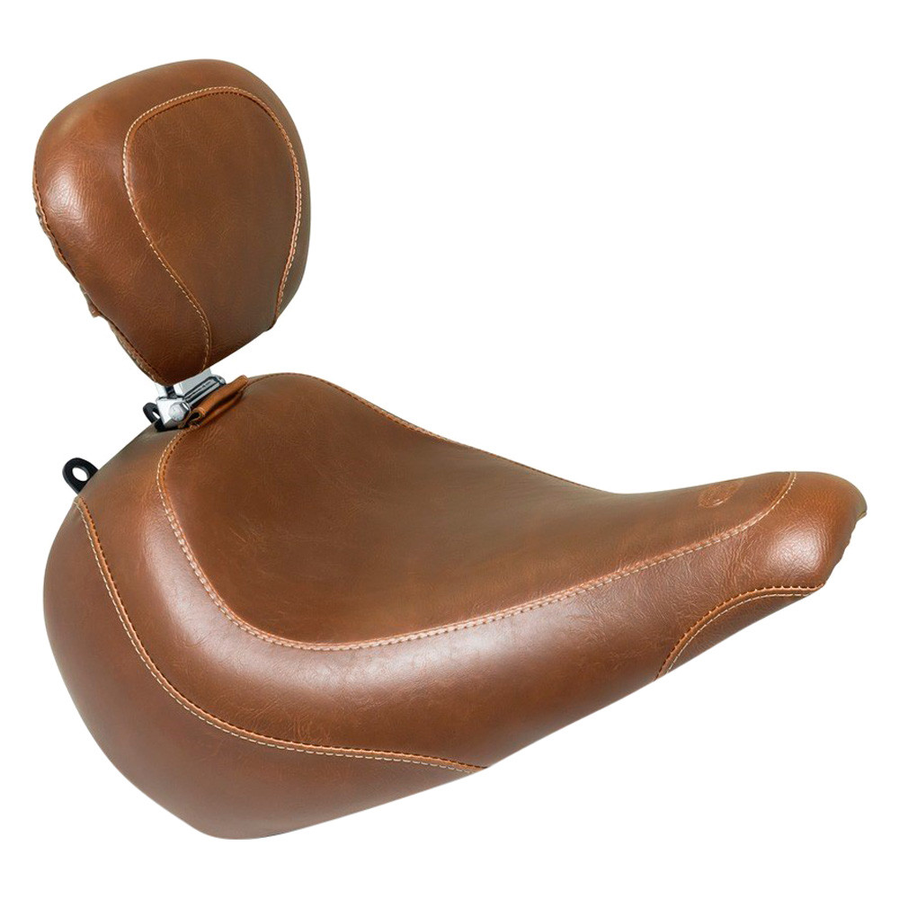 Mustang® 83019 - Wide Tripper™ Distressed Brown Solo Seat with