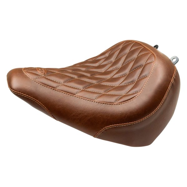 Mustang® - Wide Tripper™ Distressed Brown Solo Seat