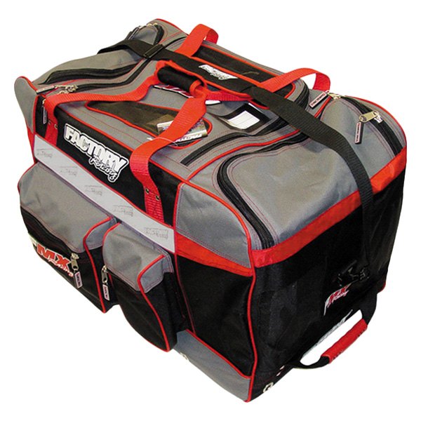 MX Equipment® - FMX™ Gear Bag (30" x 16" x 18", Black/Red)
