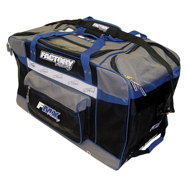 MX Equipment® - FMX™ Gear Bag (30" x 16" x 18", Black/Blue)