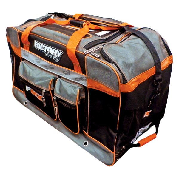 MX Equipment® - FMX™ Gear Bag (30" x 16" x 18", Black/Orange)