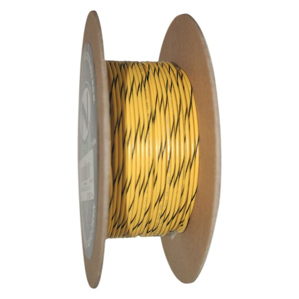 NAMZ® - Black/Yellow/Stripe 100' Spool of Primary Wire