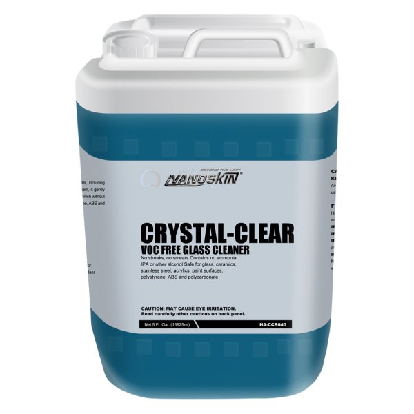  Nanoskin® - Crystal-Clear VOC Free Glass Cleaner, 5 Gal
