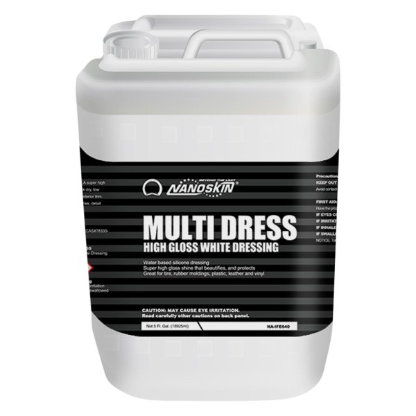  Nanoskin® - White Multi Dress High Gloss Dressing, 5 Gal