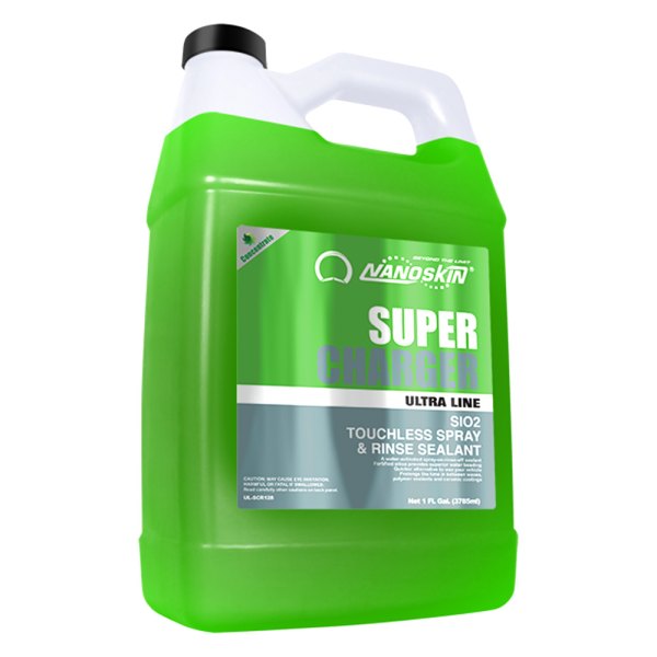  Nanoskin® - Super-Charger SiO2 Touchless Spray and Rinse Sealant, 1 Gal