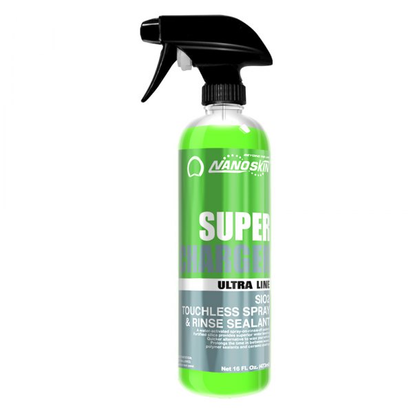  Nanoskin® - Super-Charger SiO2 Touchless Spray and Rinse Sealant, 16 Oz