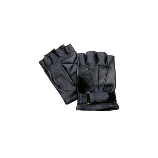 Napa Glove® - Goatskin Fingerless Gloves (Large, Black)