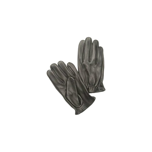 Napa Glove® - Deerskin Super Short Police Style Gloves (Large, Black)