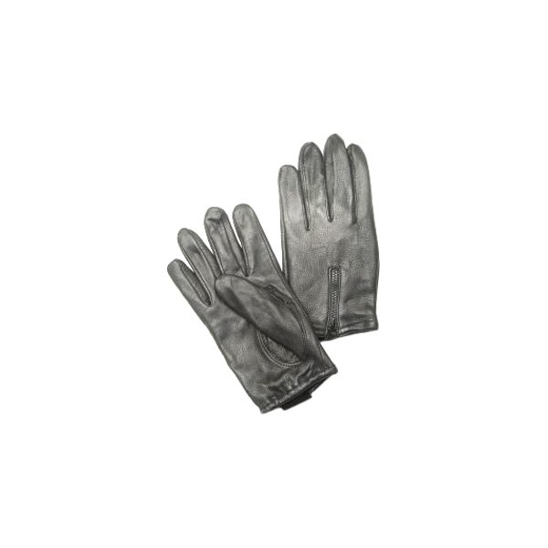 Napa Glove® - Deerskin Gloves with Zipper (Large, Black)