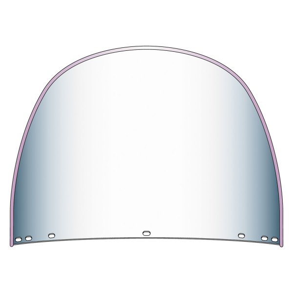 National Cycle® - Beaded Heavy Duty™ Top Windshield