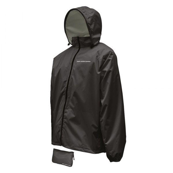 Nelson-Rigg® - Compact Rain Men's Jacket (2X-Large, Black)