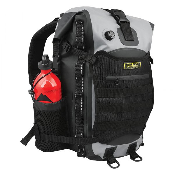 Nelson-Rigg® - Hurricane Black/Gray Waterproof Backpack/Tail Pack