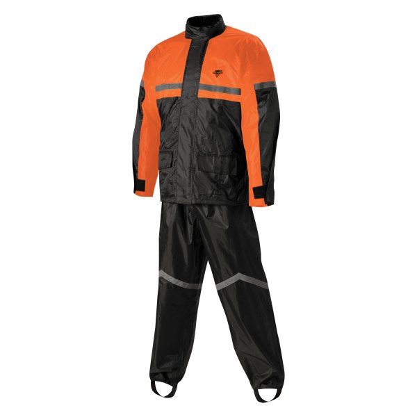 Nelson-Rigg® - SR-6000 Stormrider Motorcycle Rain Suit (2X-Large, Black/Orange)
