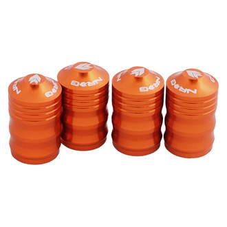 NRG Innovations® - Orange Sport Style Wheel Valve Stem Cap