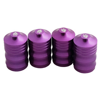 NRG Innovations® - Purple Sport Style Wheel Valve Stem Cap