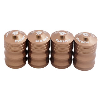 NRG Innovations® - Titanium Sport Style Wheel Valve Stem Cap