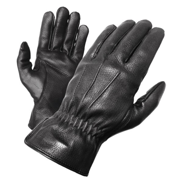 Olympia Gloves® - 140 Deerskin I Men's Gloves (Small, Black)