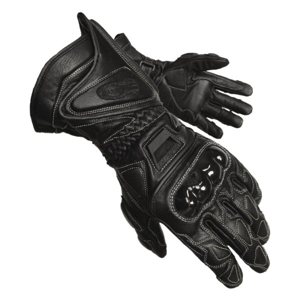 Olympia Gloves® - 340 Vented Protector Men's Gloves (Medium, Black)