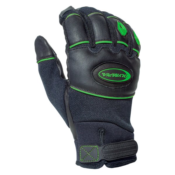 Olympia Gloves® - 714 Cool Men's Gloves (2X-Large, Black/Green)