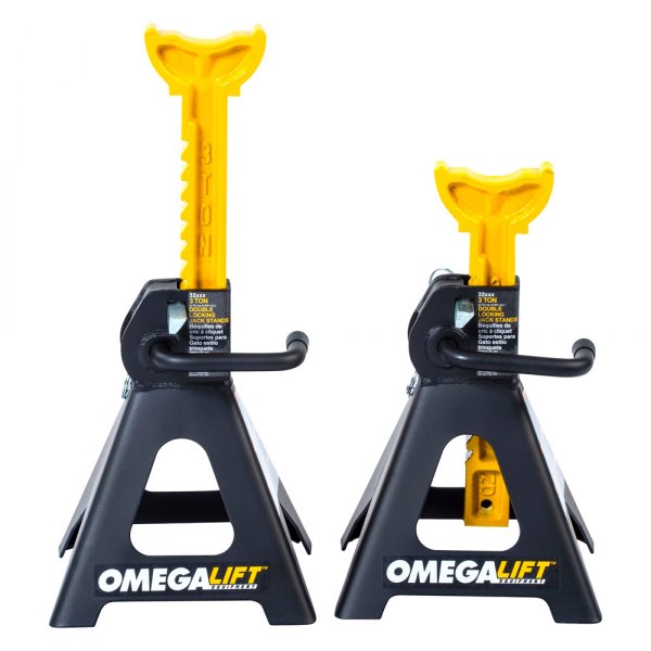 Omega Lift Equipment® - Double Locking Ratchet Style Stands