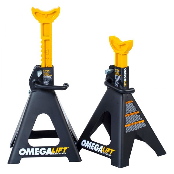 Omega Lift Equipment® - Double Locking Ratchet Style Stands