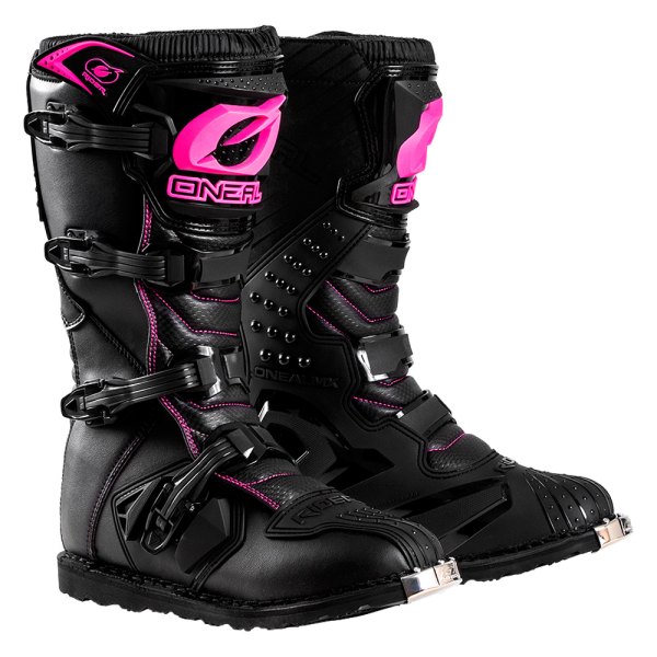 O'Neal® - 2018 Rider Youth Boots (US 01, Black/Pink)