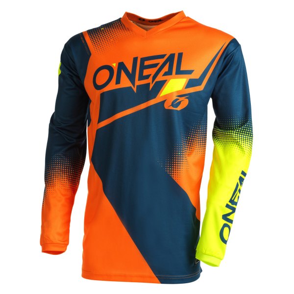 O'Neal® - Racewear Jersey (X-Large, Blue/Orange/Neon Yellow)