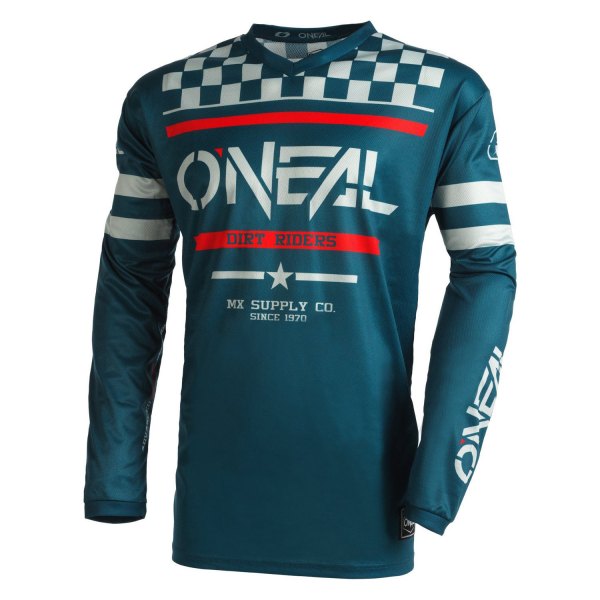 O'Neal® - Squadron Jersey (Small, Teal/Gray)
