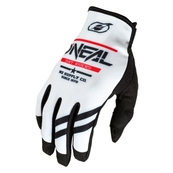 O'Neal® - Squadron Gloves (8, White/Black)