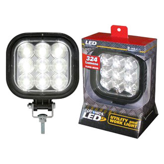 Optronics® - TLL50 Series Opti-Brite™ 4.94"x4.5" Rectangular Flood Beam LED Work Light with Retail Window Box