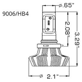 9006/HB4 Bulb Socket