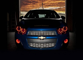 Red Halo Fog Lights