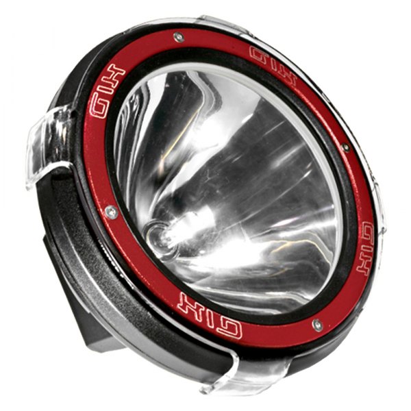 Oracle Lighting® - A10 7" 35W Round Black/Red Housing Spot Beam Xenon/HID Light