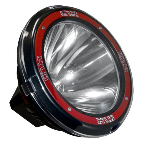 Oracle Lighting® - A10 9" 35W Round Black/Red Housing Spot Beam Xenon/HID Light