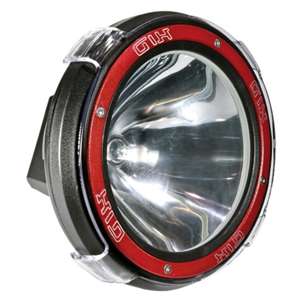 Oracle Lighting® - A10 7" 55W Round Black/Red Housing Spot Beam Xenon/HID Light