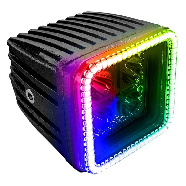 Oracle Lighting® - Waterproof 3" Square ColorSHIFT Halo for LED Lights