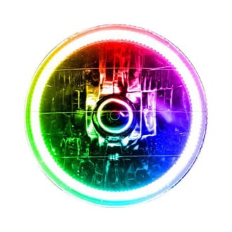 Oracle Lighting® - 7" Round Factory Style Headlights with ColorSHIFT Halo
