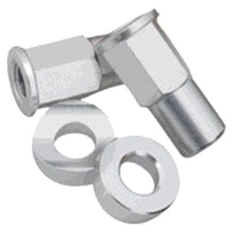 Outlaw Racing® - Silver Rim Lock Kit