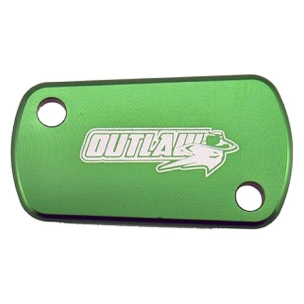 Outlaw Racing® - Rear Green Brake Cap
