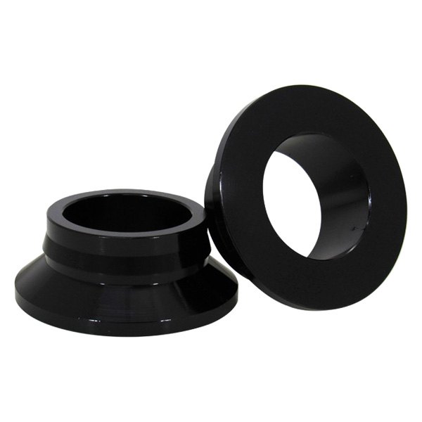 Outlaw Racing Billet Front Axle Wheel Spacers BLK